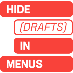 Hide Drafts in Menus